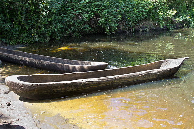 Van Oorsprong Was Deze Boot Een Uitgeholde Boomstam
