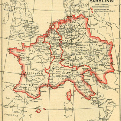 Timeline: l'Europa carolingia