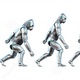 Evolución humana en robots
