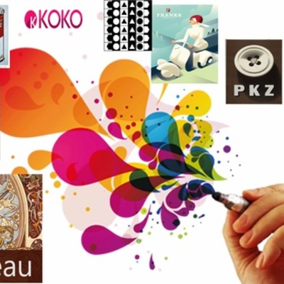 Timeline: Diseño Gráfico: Desde la Revolución Industrial hasta el s. XX (con referencias históricas)