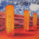 Las columnas de mitla. óleo tela. 2005