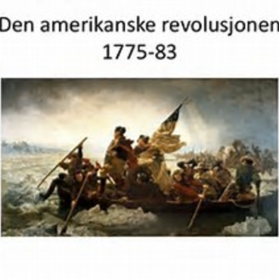 Timeline: Den Amerikanske revolusjonen
