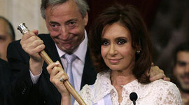 Timeline: Nestor Kirchner y Cristina Fernandez (2003-2015)