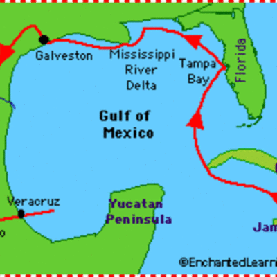 Timeline: DeVaca Voyage part 1 start day