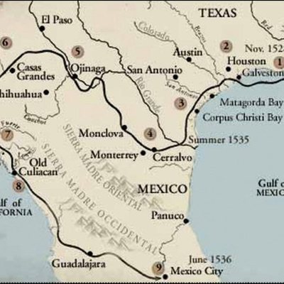 Timeline: DeVaca discovers Texas