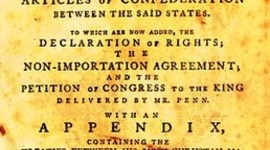 Timeline: The Articles of Confederation.