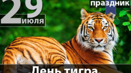 Timeline: Всемирный день тигра