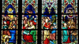 Timeline: Arte Vitral y Miniaturas del Arte Gótico