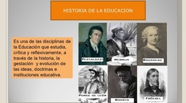 Timeline: historia de la pedagogía y educación