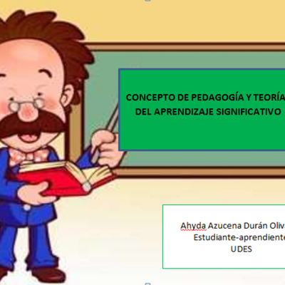 Timeline: CONCEPTO DE PEDAGOGÍA Y TEORÍAS DEL APRENDIZAJE SIGNIFICATIVO