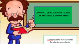 Timeline: CONCEPTO DE PEDAGOGÍA Y TEORÍAS DEL APRENDIZAJE SIGNIFICATIVO