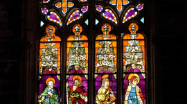 Timeline: Arte vitral y miniaturas góticas