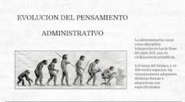 Timeline: EVOLUCIÓN DEL PENSAMIENTO ADMINISTRATIVO