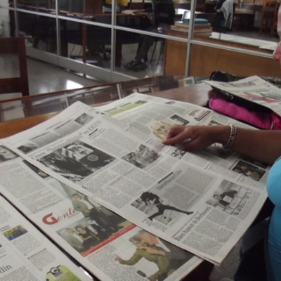 Timeline: SERVICIO DE INFORMACIÓN A VÍCTIMAS. SALA PATRIMONIAL COLECCIÓN DE PERIÓDICOS. SISTEMA DE BIBLIOTECAS UNIVERSIDAD DE ANTIOQUIA