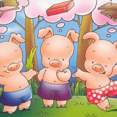 Timeline: los tres cerditos