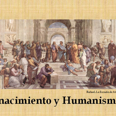 Timeline: Línea del tiempo. Fin de la escolástica, Humanismo y Renacentismo