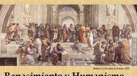 Timeline: Línea del tiempo. Fin de la escolástica, Humanismo y Renacentismo