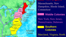 Timeline: 13 Colonies - Will Klingler