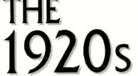 Timeline: 1920s