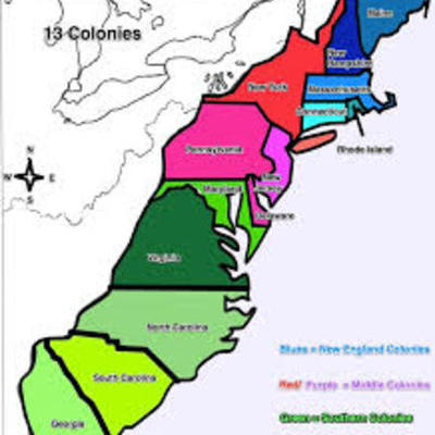 Timeline: The 13 Colonies