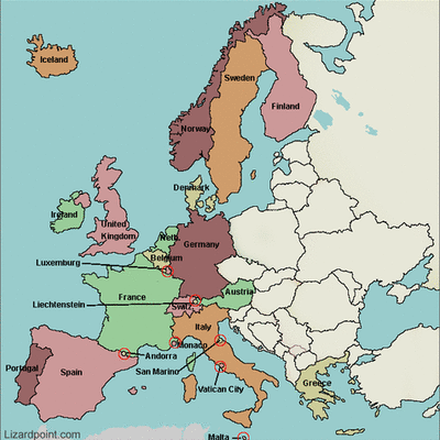 Timeline: Western Europe