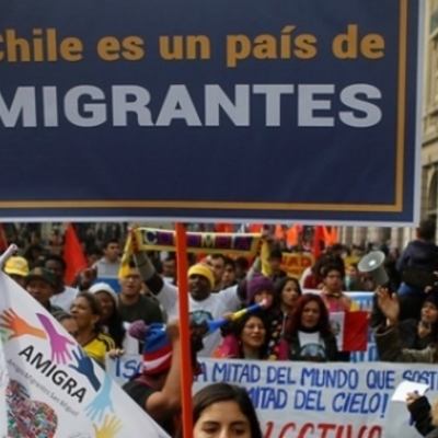 Timeline: Movilizaciones sociales inmigrantes en Chile 1999-2020