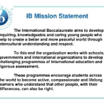 Timeline: Future projections for the IB