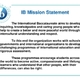 Ib mission statement
