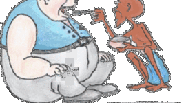 Timeline: fattige og rike på samme klode