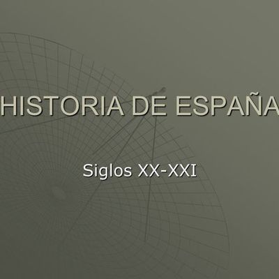 Timeline: XX. ETA XXI. MENDEAK ESPAINIAN