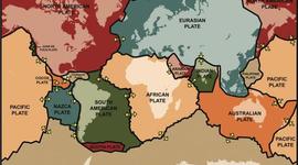 Timeline: Principales contribuidores al desarrollo de la Tectónica de Placas