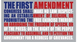 Timeline:  First Amendment.