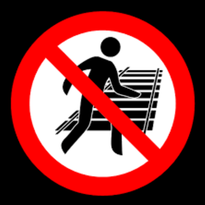 Timeline: The walks though the railroad tracks.