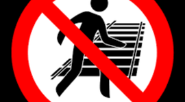 Timeline: The walks though the railroad tracks.