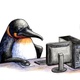 Computer penguin by meglyman