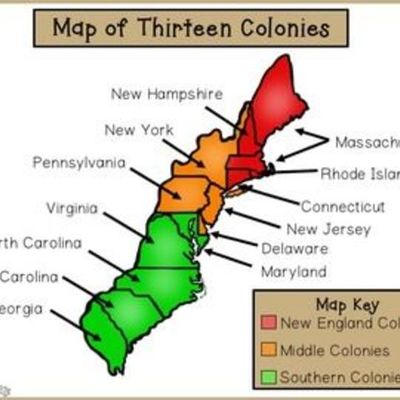Timeline: 13 colonies