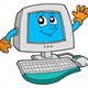 324400 stock photo cute computer vector illustration