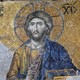 Ancient jesus christus mosaic