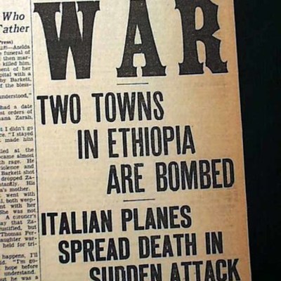 Timeline: Italy into Ethiopia October 1st 1935