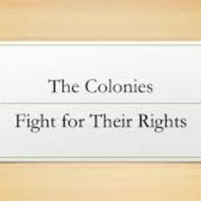 Timeline: colonies fight for independence.