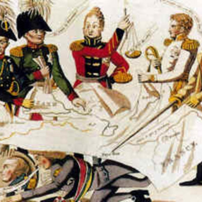 Timeline: Congreso de Viena 1815. Fue un encuentro internacional celebrado en la capital austriaca, convocado con el objetivo de restablecer las fronteras de Europa tras la derrota de Napoleón Bonaparte y reorganizar las ideologías políticas del Antiguo Régimen.