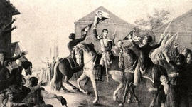 Timeline: Revolución de 1820. Fue la primera de las llamadas oleadas o ciclos revolucionarios que sacudieron Europa con posterioridad a las Guerras Napoleónicas y que se repitieron sucesivamente en las de 1830 y las de 1848.