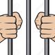 30731683 hands holding prison bars hand behind prison bars hand in jail stock vector