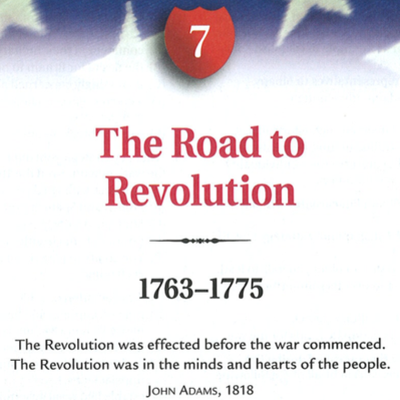 Timeline: AP US CH 7 Timeline