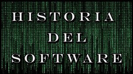 Timeline: historia del software.