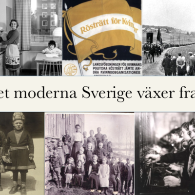 Timeline: Det moderna Sverige växer fram