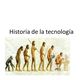 Historia de la tecnología