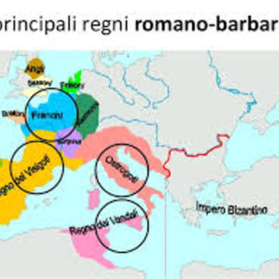 Timeline: Oriente e occidente nei primi secoli del Medioevo