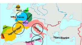 Timeline: Oriente e occidente nei primi secoli del Medioevo