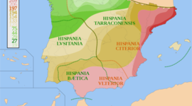 Timeline: Conquista de Hispania y Divisiones de los emperadores